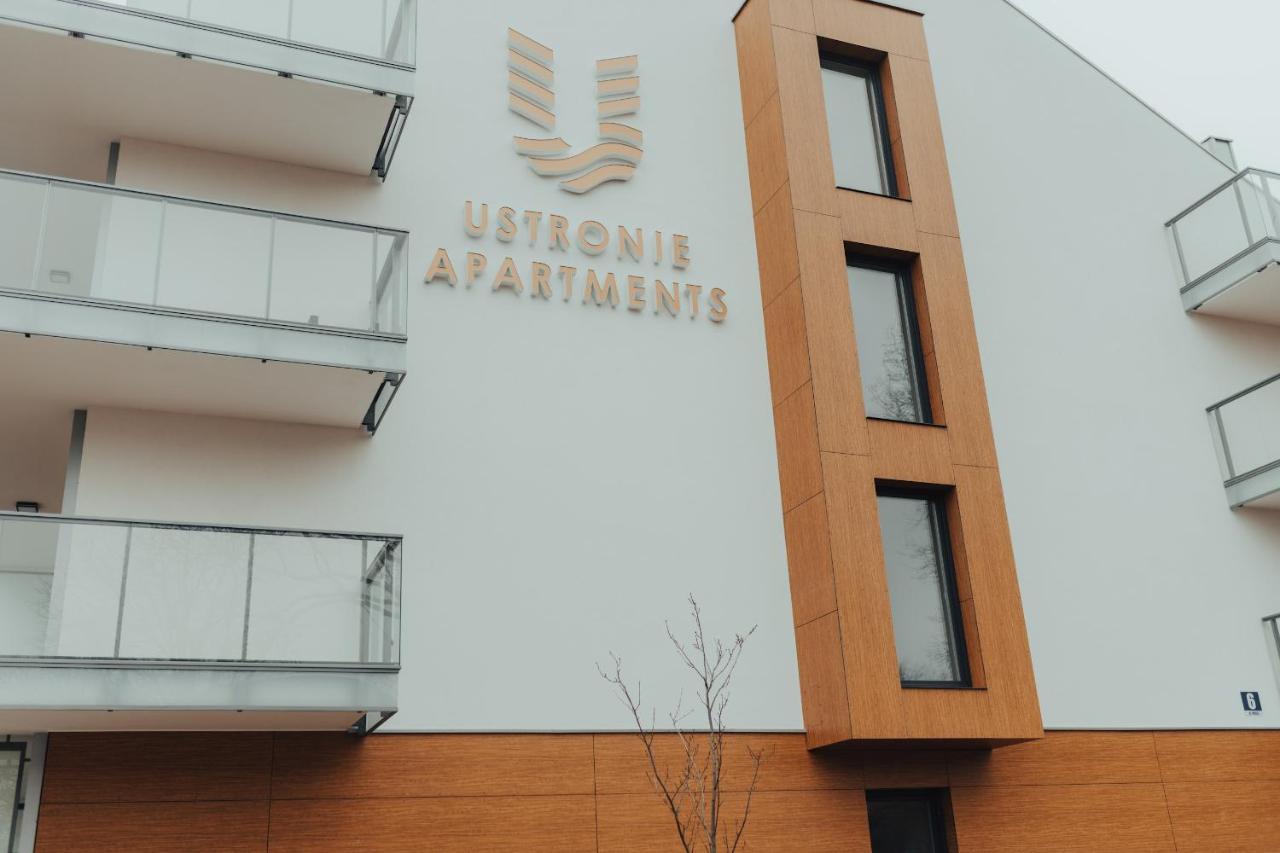 Apartament Dar Pomorza 20M Do Plazy Ustronie Apartments อุสตรอเนียมอร์สเกีย ภายนอก รูปภาพ